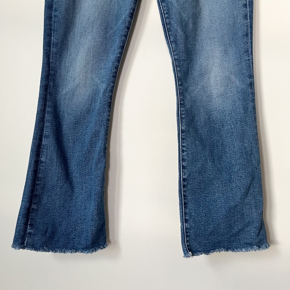 Mother Jeans Lil Hustler Ankle Fray Grasping At Straws Womens 28 - Picture 4 of 14